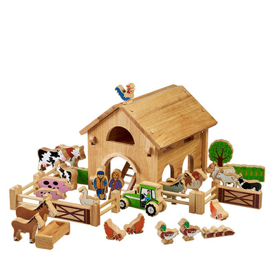 Lanka Kade child's delux farm barn set toy