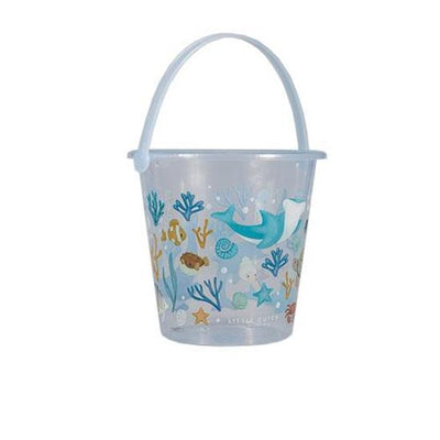 blue shell bucket for children by little dutch