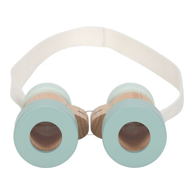 little dutch green forest friends child's wooden binoculars