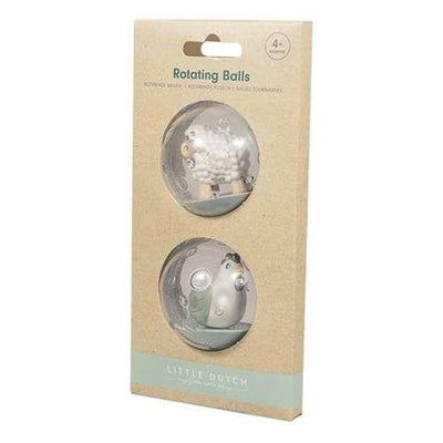 little farm rotating balls bath toys for children by little dutch