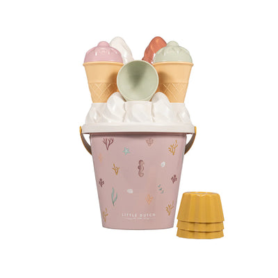Ice cream bucket pink ocean dreams beach set