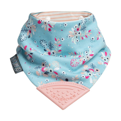 Neckerchew Teething Dribble Bib - Botanical Bloom