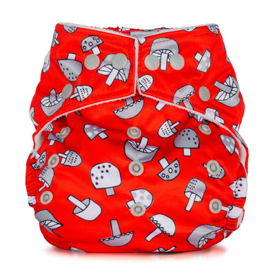 Baba & Boo One Size Reusable Nappy Toadstool