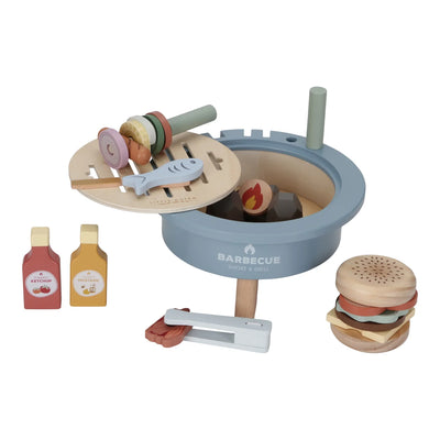 wooden toy barbecue set from little dutch 