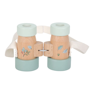 little dutch green forest friends child's wooden binoculars