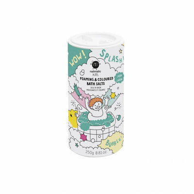 Nailmatic Kids Foaming Bath Salts - Green Lagoon