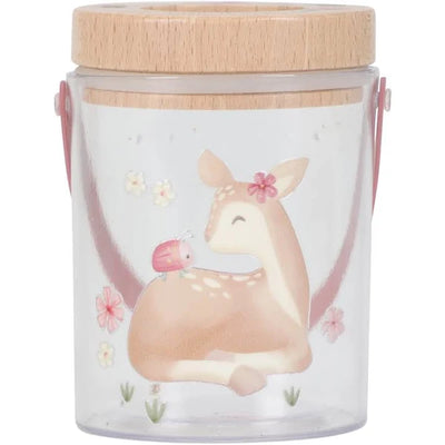 little dutch pink fairy garden insect jar for children