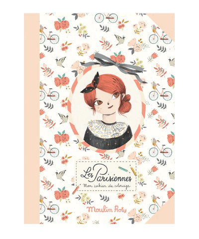 moulin roty colouring book Les Parisiennes